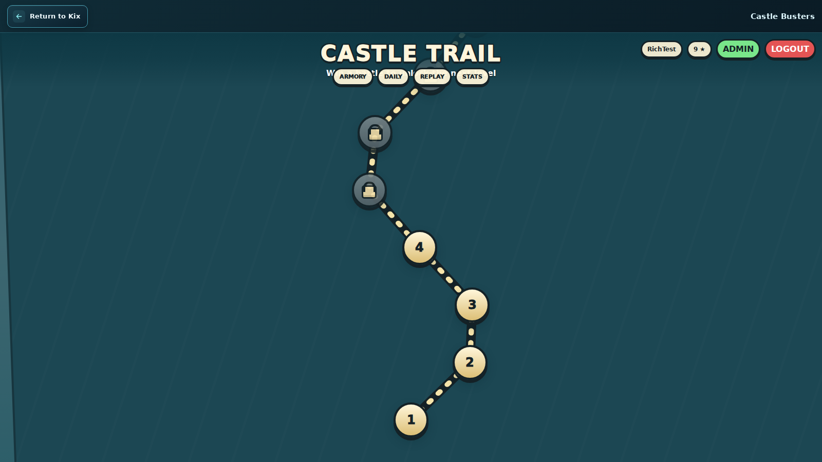 The castle campaign trail